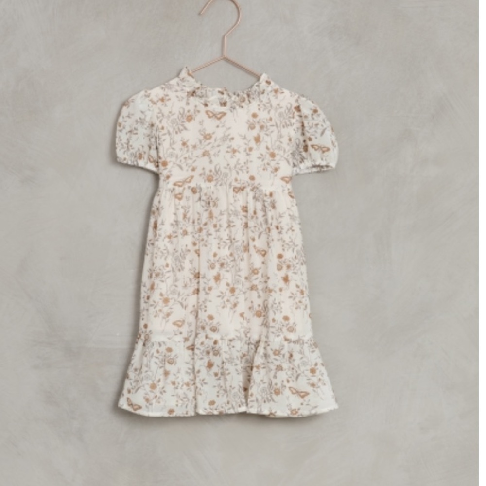 Noralee Ivory Butterfly Garden Dress Size 6